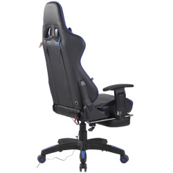 Silla Racing Turbo XFM Masajeante Negro/azul