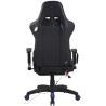 Silla Racing Turbo XFM Masajeante Negro/azul