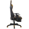 Silla Racing Turbo XFM Masajeante Negro/amarillo