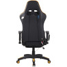 Silla Racing Turbo XFM Masajeante Negro/amarillo