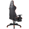 Silla Racing Turbo XFM Masajeante Negro/naranja