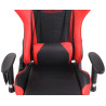 Silla Racing Turbo XFM Masajeante Negro/rojo