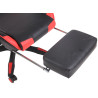 Silla Racing Turbo XFM Masajeante Negro/rojo