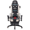 Silla Racing Turbo XFM Masajeante Negro/blanco