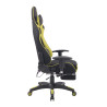 Silla Racing Turbo XFM Masajeante en Tela Negro/verde