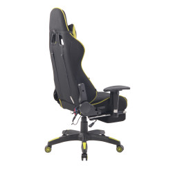 Silla Racing Turbo XFM Masajeante en Tela Negro/verde