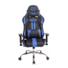 Silla Gamer Masajeante Limit XM Negro/azul