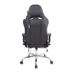 Silla Gamer Masajeante Limit XM Negro/azul