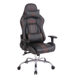 Silla Gamer Masajeante Limit XM Negro/marrón