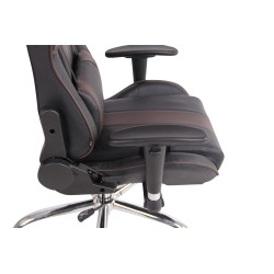 Silla Gamer Masajeante Limit XM Negro/marrón