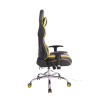 Silla Gamer Masajeante Limit XM Negro/amarillo