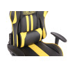 Silla Gamer Masajeante Limit XM Negro/amarillo