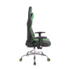 Silla Gamer Masajeante Limit XM Negro/verde