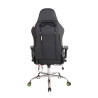 Silla Gamer Masajeante Limit XM Negro/verde