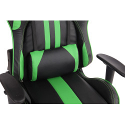 Silla Gamer Masajeante Limit XM Negro/verde