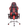 Silla Gamer Masajeante Limit XM Negro/rojo