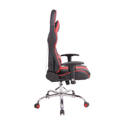 Silla Gamer Masajeante Limit XM Negro/rojo