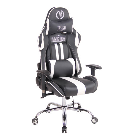 Silla Gamer Masajeante Limit XM Negro/blanco