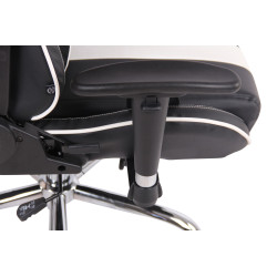 Silla Gamer Masajeante Limit XM Negro/blanco