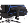 Silla Gamer Función Masaje Limit XM en Tela Negro/azul