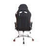 Silla Gamer Función Masaje Limit XM en Tela Negro/naranja