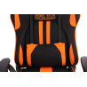 Silla Gamer Función Masaje Limit XM en Tela Negro/naranja