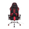 Silla Gamer Función Masaje Limit XM en Tela Negro/rojo