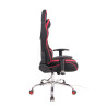 Silla Gamer Función Masaje Limit XM en Tela Negro/rojo