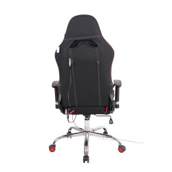 Silla Gamer Función Masaje Limit XM en Tela Negro/rojo