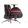 Silla Gamer Función Masaje Limit XM en Tela Negro/rojo