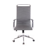 Silla De Oficina Batley Gris,Simil cuero