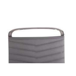 Silla De Oficina Batley Gris,Simil cuero