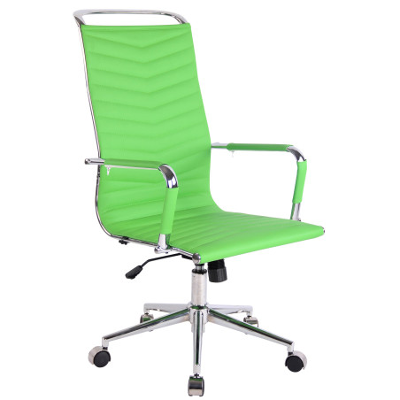 Silla De Oficina Batley Verde,Simil cuero