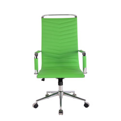 Silla De Oficina Batley Verde,Simil cuero