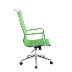 Silla De Oficina Batley Verde,Simil cuero