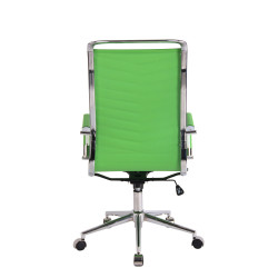 Silla De Oficina Batley Verde,Simil cuero