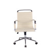 Silla De Oficina Barton Crema,Simil cuero