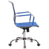 Silla De Oficina Barnet Mesh En Microfibra Azul