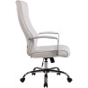 Silla De Oficina Portland Blanco,Simil cuero