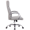 Silla De Oficina Bradford Gris,Tela