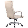 Silla De Oficina Bradford Crema,Tela