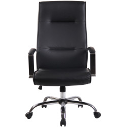 Silla De Oficina Portland Negro,Simil cuero