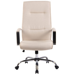 Silla De Oficina Portland Crema,Tela