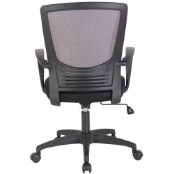 Silla De Oficina Kampen En Microfibra Negro/negro