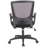 Silla De Oficina Kampen En Microfibra Negro/negro