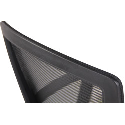 Silla De Oficina Kampen En Microfibra Negro/negro