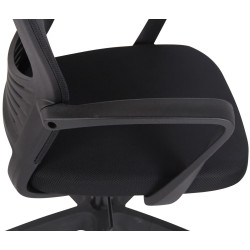 Silla De Oficina Kampen En Microfibra Negro/negro