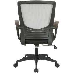 Silla De Oficina Kampen En Microfibra Negro/gris