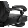 Silla Gaming Tilos En Simil Cuero Negro/negro