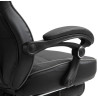 Silla Gaming Tilos En Simil Cuero Negro/gris